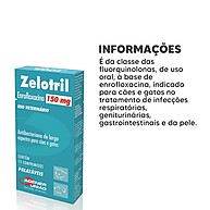 Zelotril 150mg: Antibiótico para Cães e Gatos - imagem 2