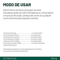 Vetmax Plus: Vermífugo Completo para Cães e Gatos - imagem 2