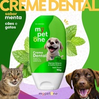 Mypetone: Kit 4 Cremes Dentais para Cães e Gatos - imagem 2