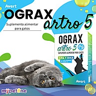 Ograx Artro 5: Saúde Articular para Gatos - imagem 2