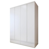 Guarda-Roupa 4 Portas 3 Gavetas 100% MDF Urbano Branco - Organize seu Quarto com Estilo - imagem 4