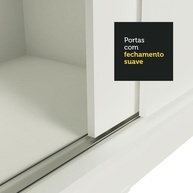Guarda-Roupa Solteiro Tokio: Espelho e 2 Gavetas! - imagem 2