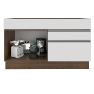 Balcão de Cozinha Glamy Madesa: 1 Porta e 2 Gavetas - imagem 2