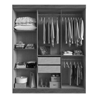 Guarda-Roupa Casal New York: 6 Portas e 2 Gavetas - imagem 2