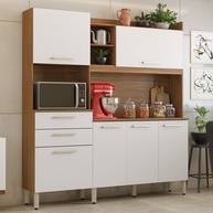 Cozinha Compacta Demóbile Select: 6 Portas + 2 Gavetas - imagem 2