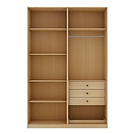 Guarda-Roupa Solteiro Infinity com 4 Portas e 3 Gavetas - imagem 2