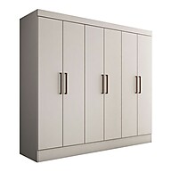 Guarda-Roupa Casal Nórdico: 6 Portas e 3 Gavetas - imagem 2