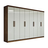 Guarda-Roupa Casal Odisseia: 8 Portas + 4 Gavetas - imagem 2