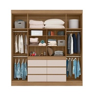 Guarda-Roupa Casal Trevi: 4 Portas e 6 Gavetas - imagem 2