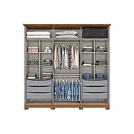 Guarda Roupa Casal Henn Andréas: 6 Portas e 6 Gavetas - imagem 2