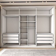 Guarda-Roupa Casal Severo: 6 Portas e 6 Gavetas - imagem 2