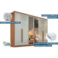 Guarda Roupa Casal: 6 Portas e 8 Gavetas - imagem 2