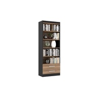 Estante Livreiro Multiuso com 2 Gavetas – Organização Moderna para Casa e Escritório - imagem 2