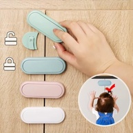 Kit 2 Travas de Segurança Infantil para Portas e Gavetas | Proteção Sem Furos para Bebês e Crianças - imagem 4
