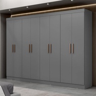 Guarda-Roupa Casal 8 Portas 4 Gavetas Paris - Organize seu Quarto com Estilo e Funcionalidade - imagem 1