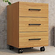 Gaveteiro 3 Gavetas Freijó: Organize com Estilo! - imagem 1