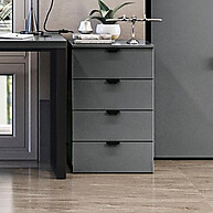Gaveteiro Office Platinum 46cm: Organize-se com Estilo! - imagem 1