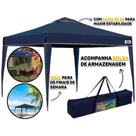 Gazebo Praia Mor X-Flex 3x3m: Proteção Total! - imagem 1