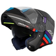 Capacete Gecko SV Epic Sun Visor: Estilo Robocop Escamoteável com Proteção Total - imagem 2
