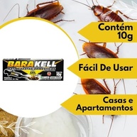 Barakell Gel Mata Baratas 10g - Elimine Baratas com Eficácia e Segurança - imagem 3