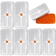 Pacote com 6 Caixas de Gel de Sílica Reutilizável 40g - Desumidificador Laranja para Verde com Indicador de Umidade - imagem 2