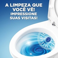 Pato Detergente Sanitário Gel Adesivo com Aplicador Azul 38g + 6 Discos - Limpeza Prática e Eficiente - imagem 5