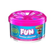Odorizante Gel Luxcar New Fresh Fun Morango: Aroma Delicioso para Seu Carro - imagem 2