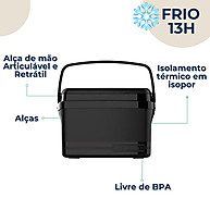 Caixa Térmica 12L Soprano: Mantenha a Bebida Gelada! - imagem 2