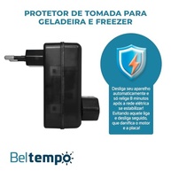 Protetor Anti-Raio Beltempo BT-1001 127V: Segurança Essencial para Geladeira e Freezer - imagem 5