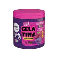 Gelatina Salon Line Kids Uva 550g: Cachos Definidos! - imagem 1