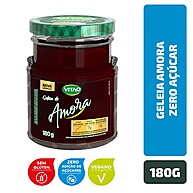 Geleia de Amora Zero Açúcar Vitao 180g – Sabor Sem Culpa - imagem 1