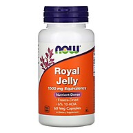 Geleia Real Now Foods: Vitalidade em Cápsulas - imagem 1