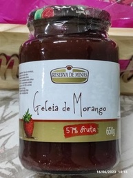 GELEIA DE MORANGO RESERVA DE MINAS 650g - imagem 4