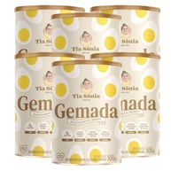 Tia Sônia, Kit 6 Gemada em pó com Canela do Ceilão e Caramelo Tia Sônia 300g cada - imagem 2