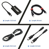 BITFUNX Adaptador HDMI SEGA Genesis/Megadrive 1080P: Reviva seus Clássicos com Qualidade! - imagem 5