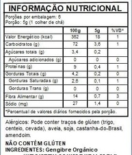 Gengibre Em Pó Orgânico 30g - OSM - imagem 1