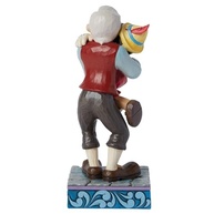 Enesco Disney Traditions Jim Shore - Estatueta Pai Pinóquio com Geppetto | Coleção Colecionável de Resina Pintada à Mão - imagem 3