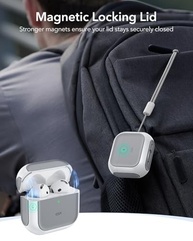 ESR Orbit: Capa MagSafe para AirPods 4ª Geração (2024) USB-C - Proteção Híbrida e Estilo Branco - imagem 5