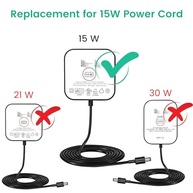 Carregador Adaptador de Energia 15W para Alexa Echo Show 5, Echo Pop e Echo Dot (Todas Gerações) - imagem 3