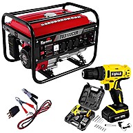 Gerador Toyama 3,1KVA + Furadeira 12V: Combo Essencial - imagem 1