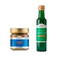 Kit Tahine Integral 220g e Óleo de Gergelim 250ml Sésamo Real - imagem 1