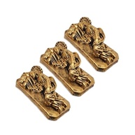 Imagem de São José Dormindo em Gesso Dourado 18cm - Ouro Envelhecido com Detalhes Finais - imagem 2