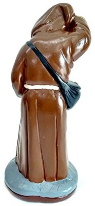 Imagem Escultura de São Longuinho em Gesso - 20 cm | Decoração Religiosa Elegante - imagem 4
