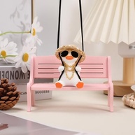 gesso-pato-giratorio-a-carro-decoracao-charmosa-para-casa-e-fofo-de-ornamento-de-a