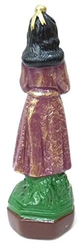 Imagem de Santa Menina Izildinha em Gesso - 15 cm - Decoração Religiosa Elegante - imagem 4