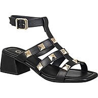 Sandália Bico Quadrado Tachas: Estilo GiGiL - imagem 2