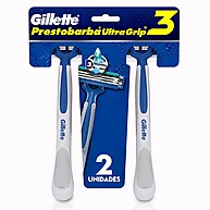 Gillette Prestobarba Ultragrip: Barbear Perfeito em Dobro! - imagem 1