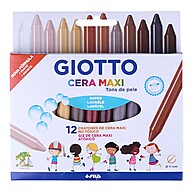 Giotto Tons de Pele: 12 Cores para Sua Arte! - imagem 1