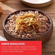 Arroz Urbano 7 Grãos + Lentilha + Semente de Girassol - imagem 4