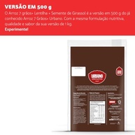 Arroz Urbano 7 Grãos + Lentilha + Semente de Girassol - imagem 3